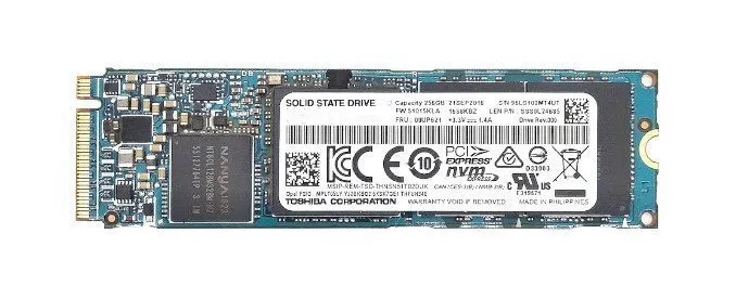 Toshiba 256GB M.2 NVMe PCIe SSD 2280