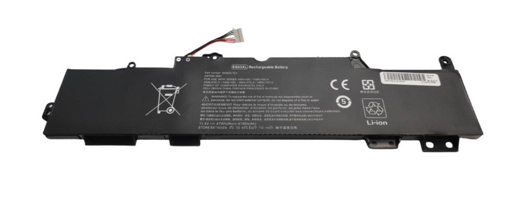 DeTech Kompatibilní baterie pro notebooky HP EliteBook 830 - 4100mAh