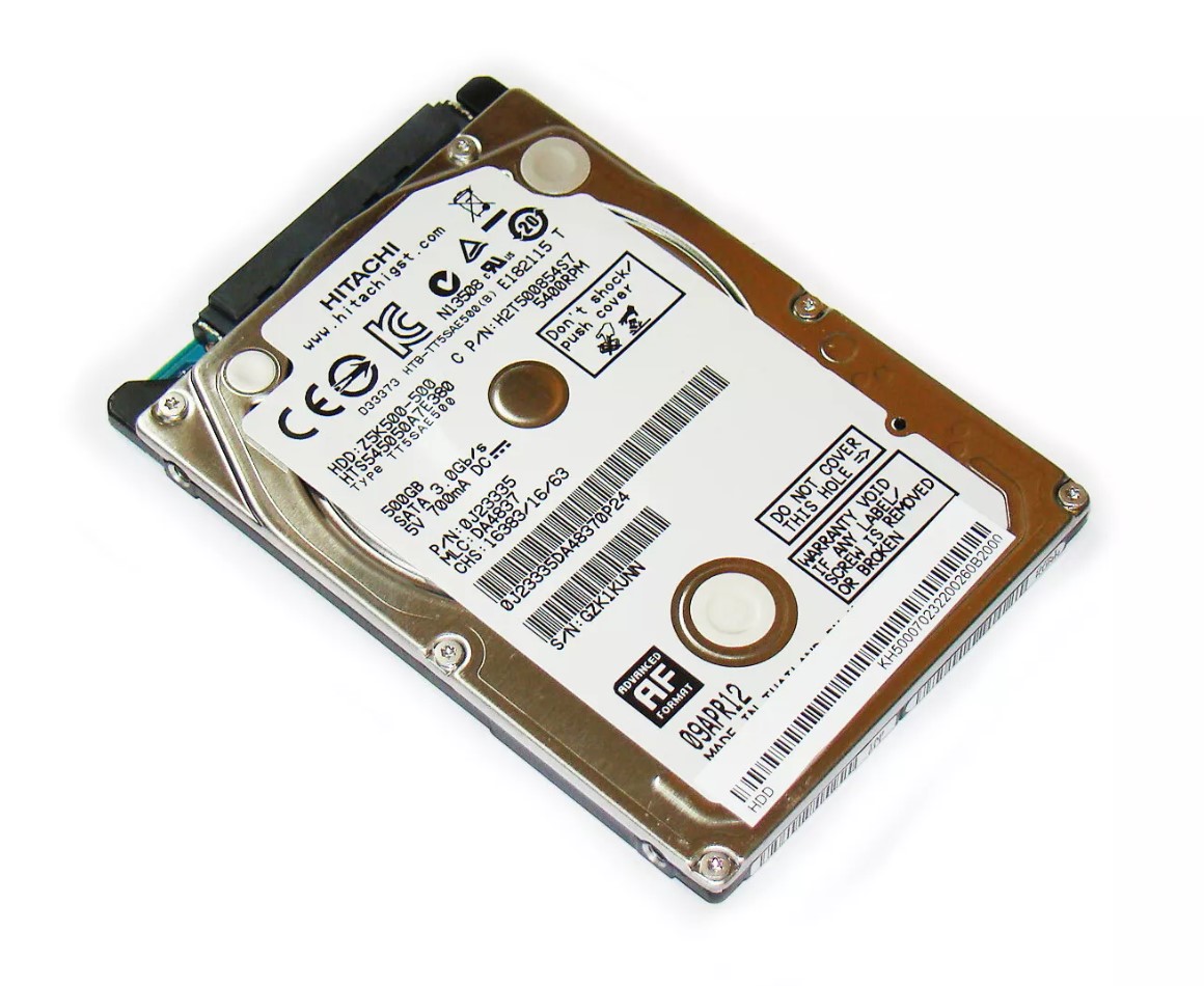 HGST Travelstar Z5K500 2,5" 500GB, HTS545050A7E680