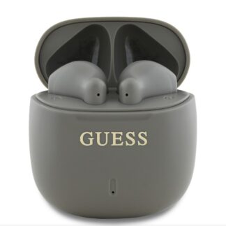 Guess Printed Classic Logo TWS Bezdrátová Sluchátka Taupe