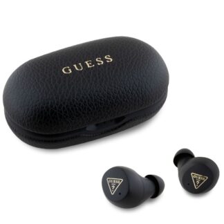 Guess PU Grained ENC TWS Bezdrátová Sluchátka Black