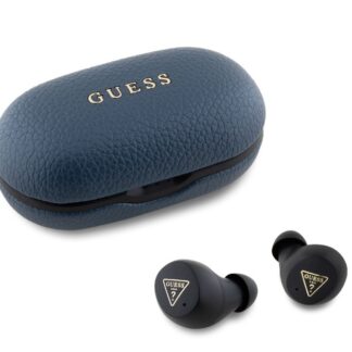 Guess PU Grained ENC TWS Bezdrátová Sluchátka Blue