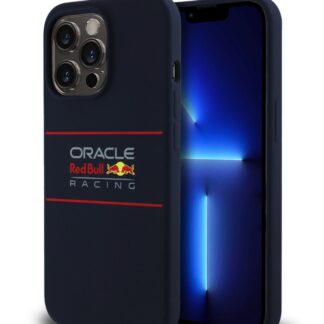 Red Bull Silicone Horizontal Logo MagSafe Zadní Kryt pro iPhone 13 Pro Navy
