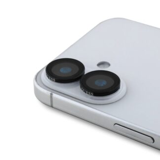 Guess Metal Ochrana Čoček pro iPhone 16/16 Plus Black