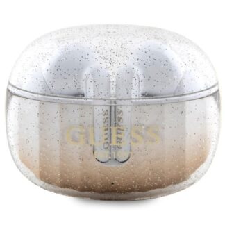 Guess Glitter Gradient TWS Bezdrátová Sluchátka Gold