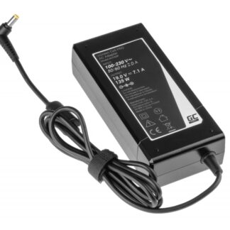 GreenCell Napájecí adaptér pro notebooky Acer 19V 7.1A - 5.5 x 1.7mm