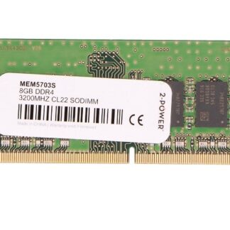 2-Power 8GB DDR4 3200MHz PC4-25600 CL22 SODIMM